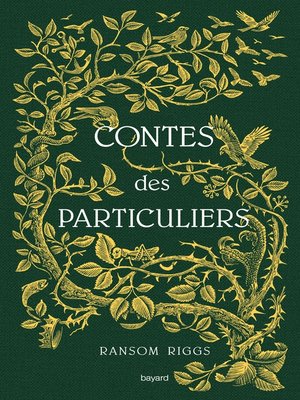 cover image of Contes des particuliers